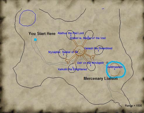 Crescent Reach Map